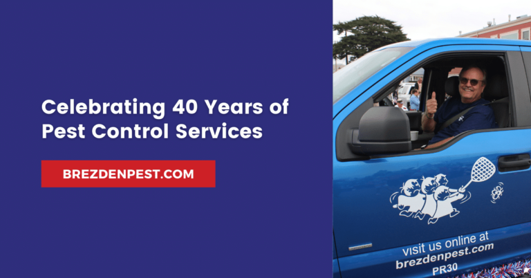 Brezden Pest Control Celebrates 40 Years Of Providing Pest Control Services